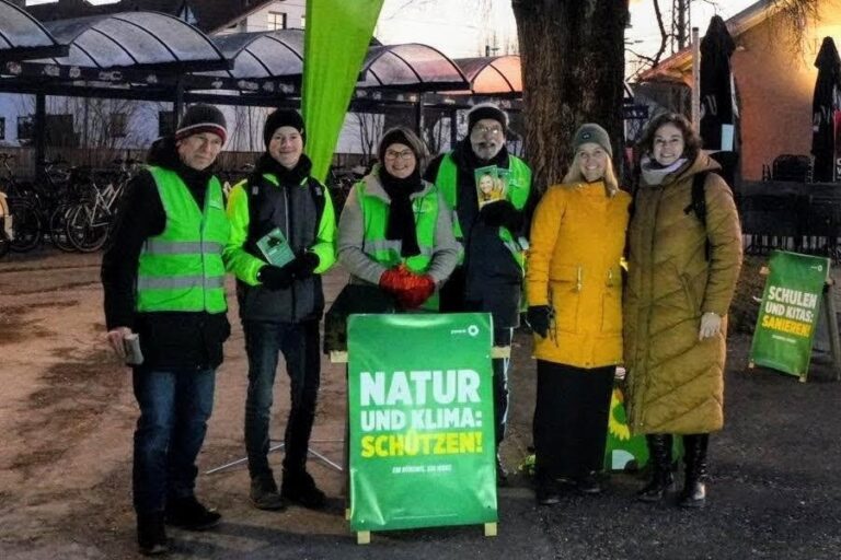 Rückblick: Infostand-Auftakt mit Verena Machnik