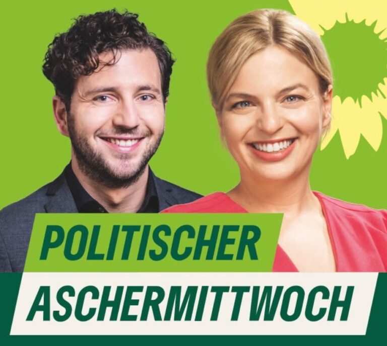 Politischer Aschermittwoch – Die GRÜNEN Bayern laden dich herzlich nach Landshut ein